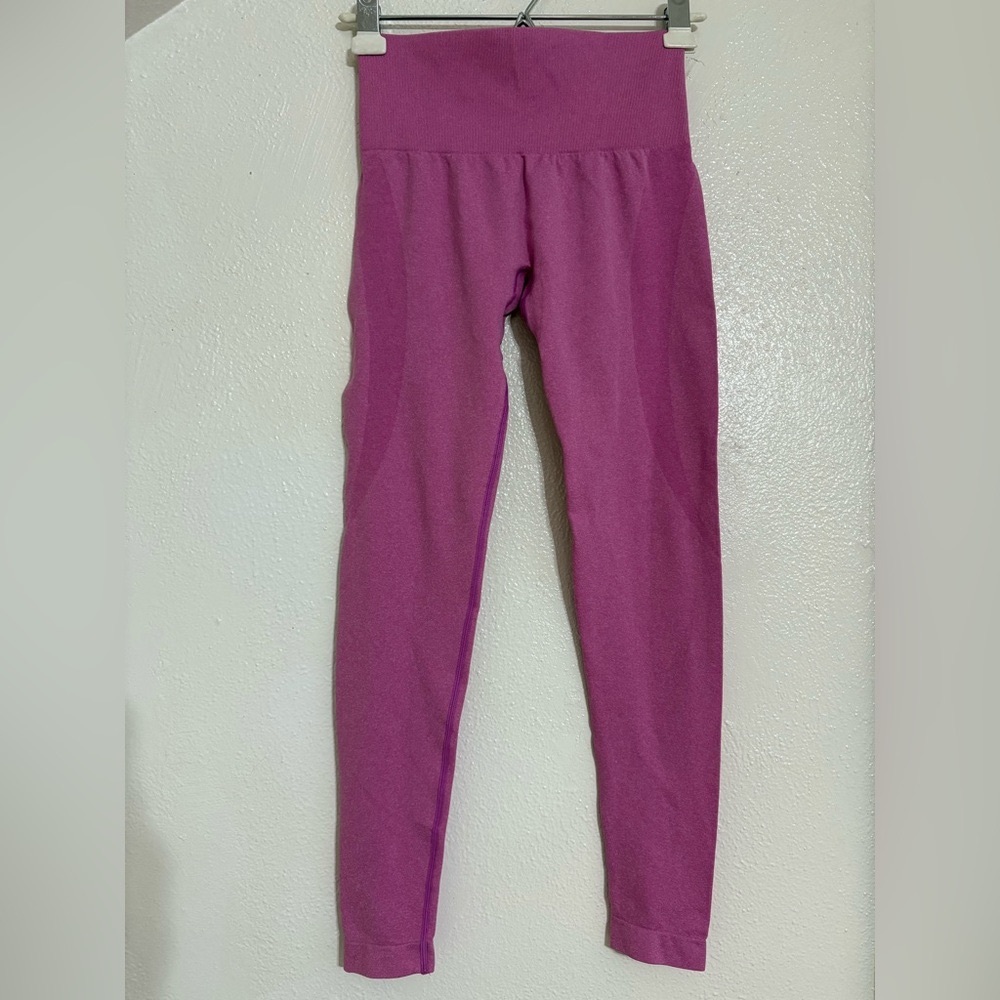 PCHEE BUM women’s Pink Leggings for Activewear size S Seamless Butt lift Contour